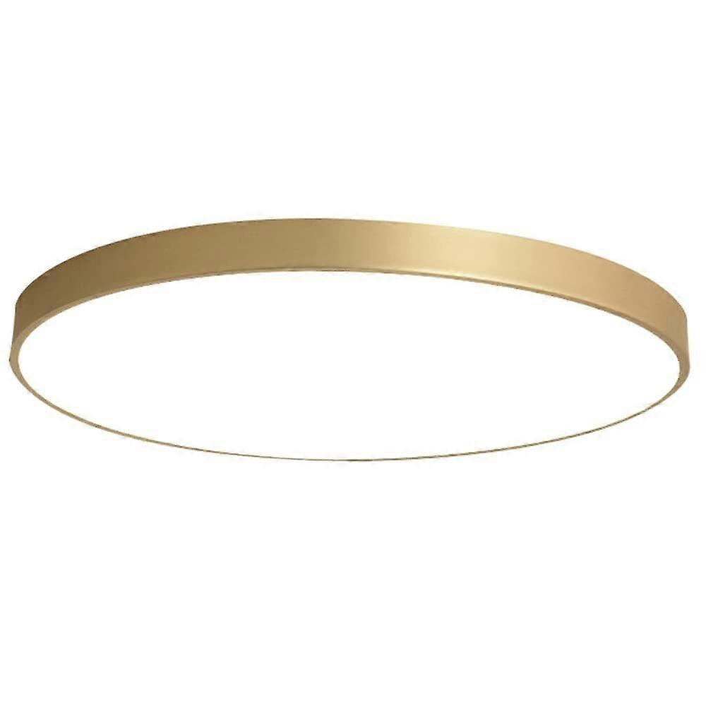 LED Ceiling Light 19.7in Ultra Thin Modern Flush Mount Lamp with Adjustable Tricolor Lighting