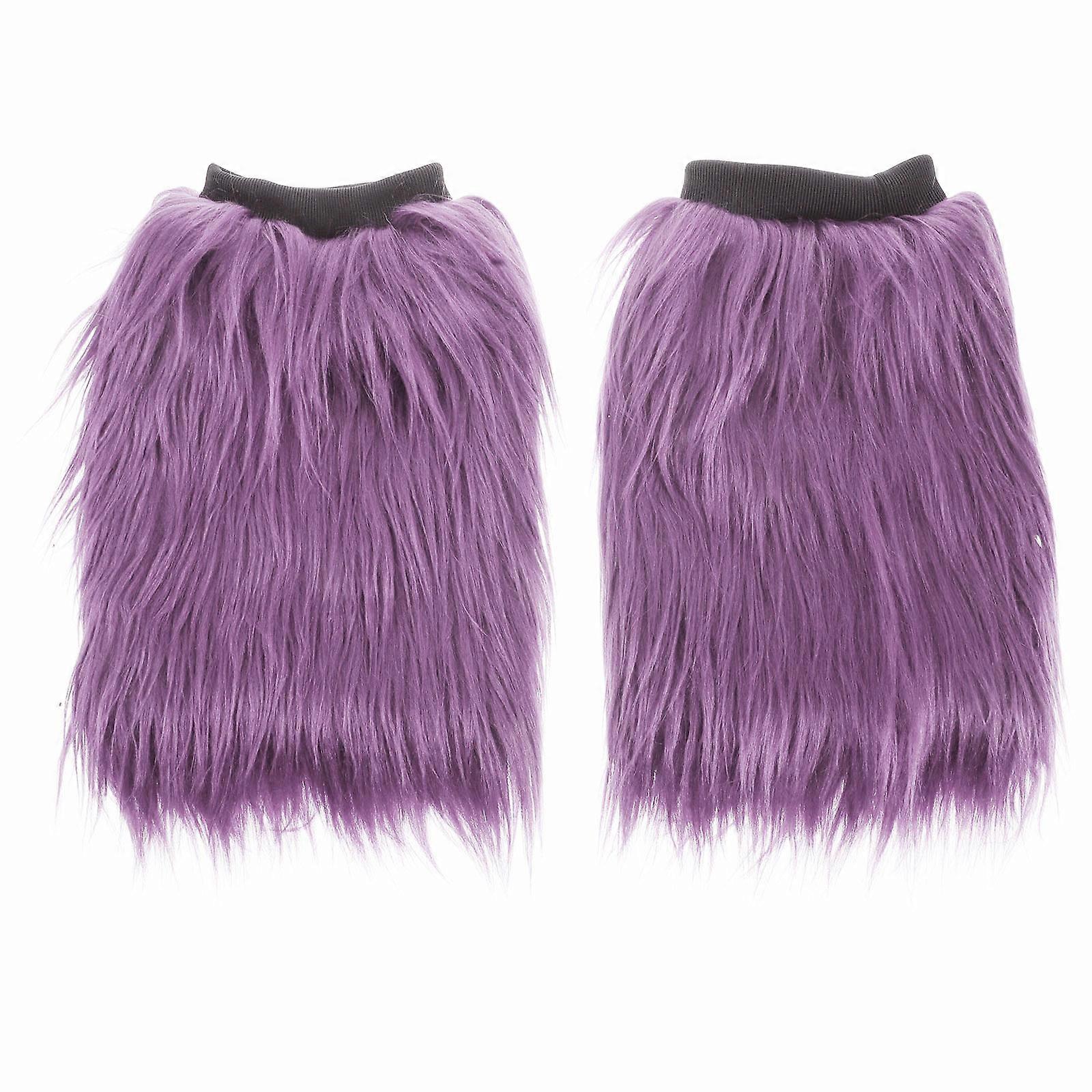 Violet Leg Warmers Designed for Decoration 1Pair Soft Comfortable Sock