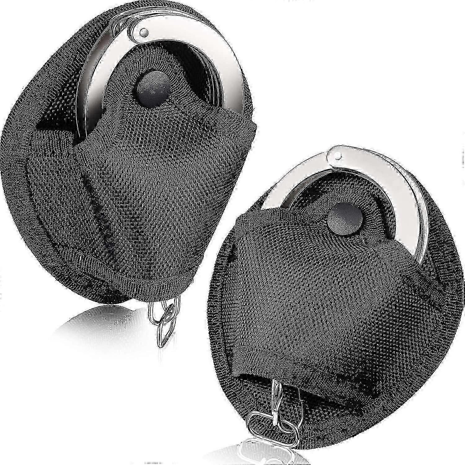 2 Packs Handcuff Cases Nylon Handcuff Holders Universal Handcuff Pouch For Most Chain Or Hinged Cuffsc_fo