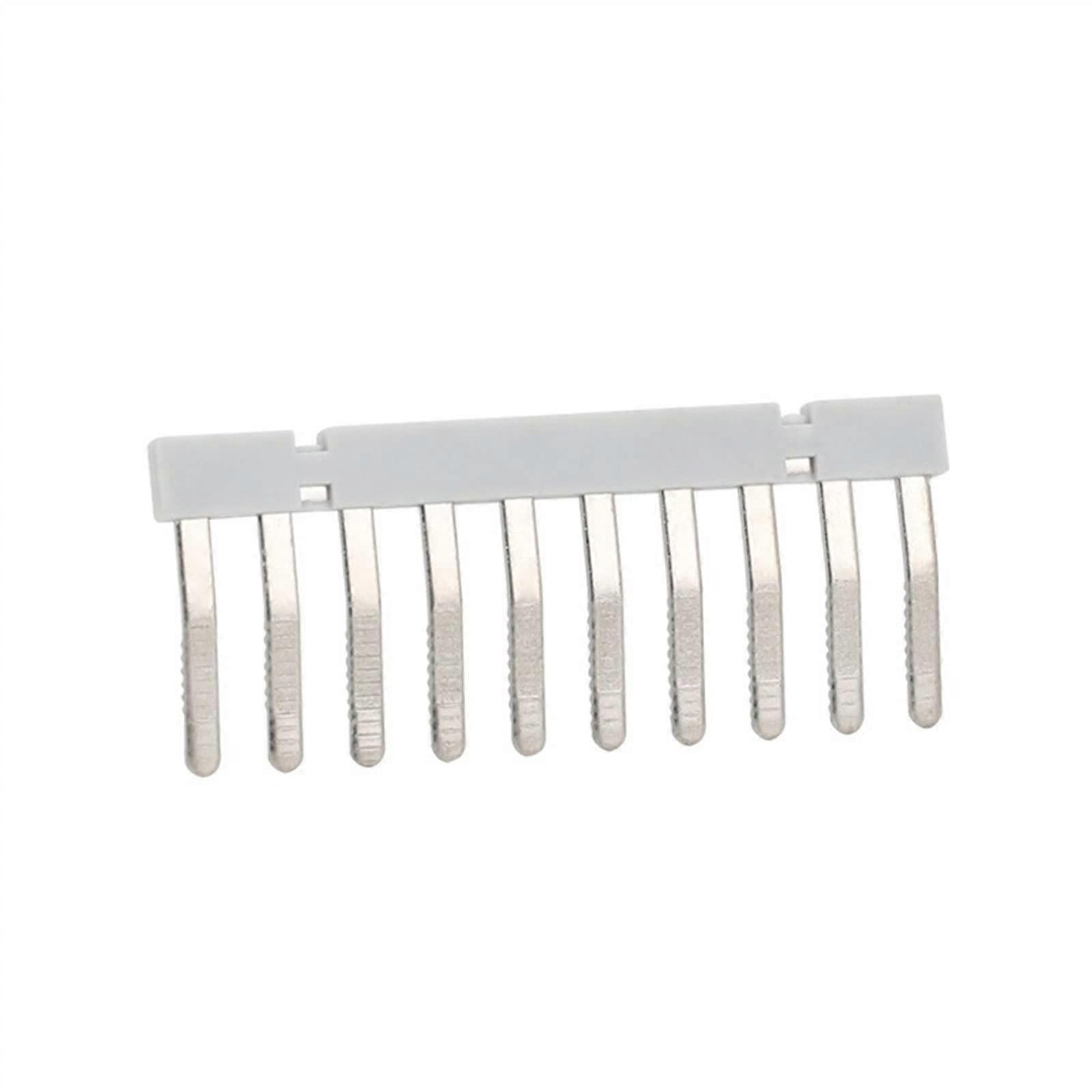 20Pcs EB10-5 Insertion Bridge Connector for UK3N UKK3 2.5 DIN Rail Terminal Block 2/3/4/10 Positions for MBKKB2.5