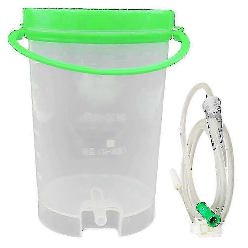 Complete Reusable Enema Cleaner Set of Enema Bucket Kit With Catheter
