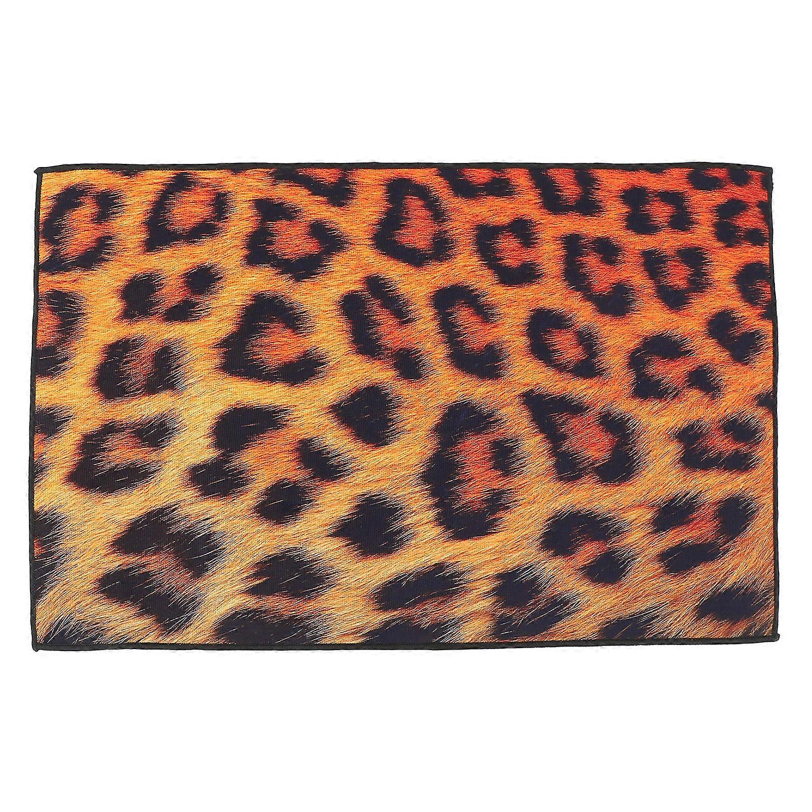 Creative Floor Cushion Animals Fur Pattern for Home Use 2Pcs