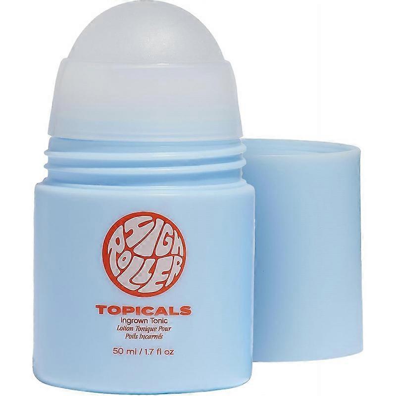 Topicals High Roller Ingrown Hair Serum | Roll-on Tonic to Soothe and Calm Irritated Skin on Face, Armpits and Bikini Areas