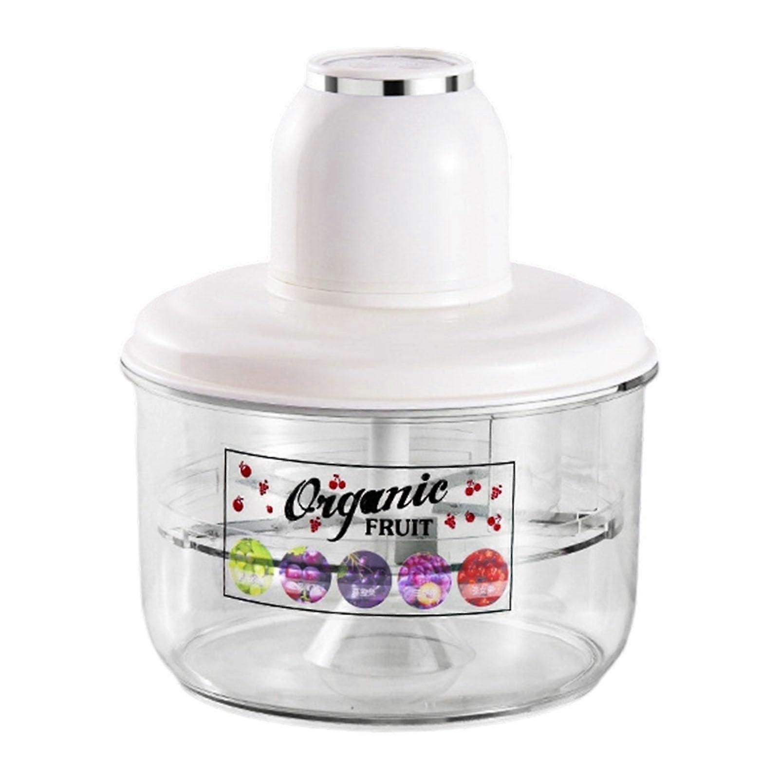 Electric Fruit Peeler 50W Brushless Motor for Fast 20s Peeling and Uniform Thickness Output White