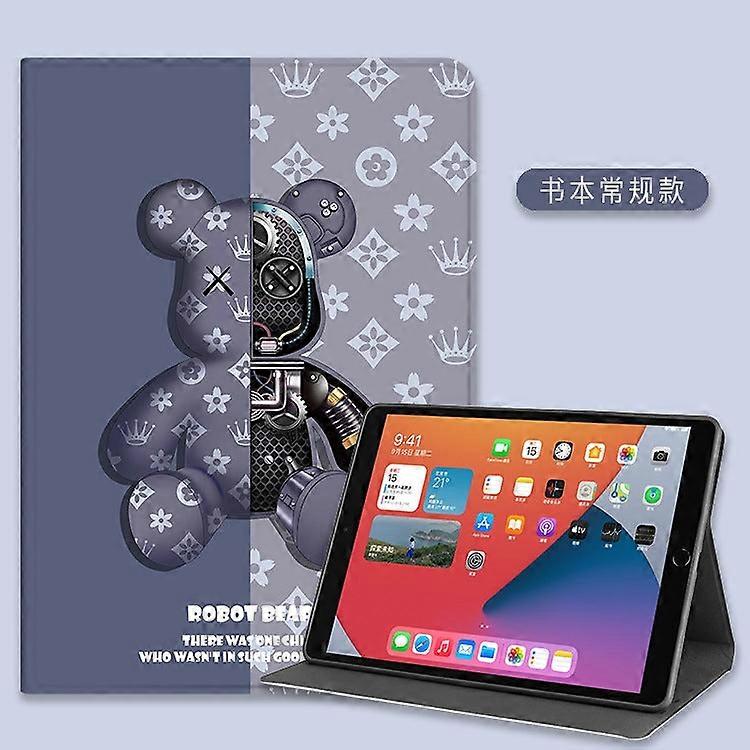 Case For Ipad Mini6 8.3" Granny Gray Violent Bear Regular Size Cartoon