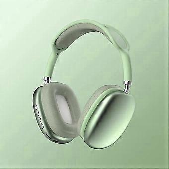 Novos fones de ouvido Bluetooth sem fio P9 Pro Max Air com cancelamento de ruído e microfone, modelo supra-auricular, para jogos e esportes, compatíveis com Apple 25-26.