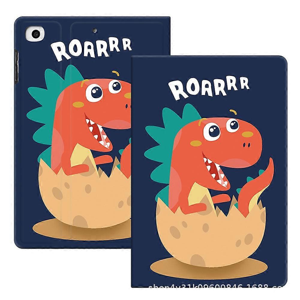 Stylish Case For Ipad 2/3/4 Eggshell Dinosaur Sleeping Leather
