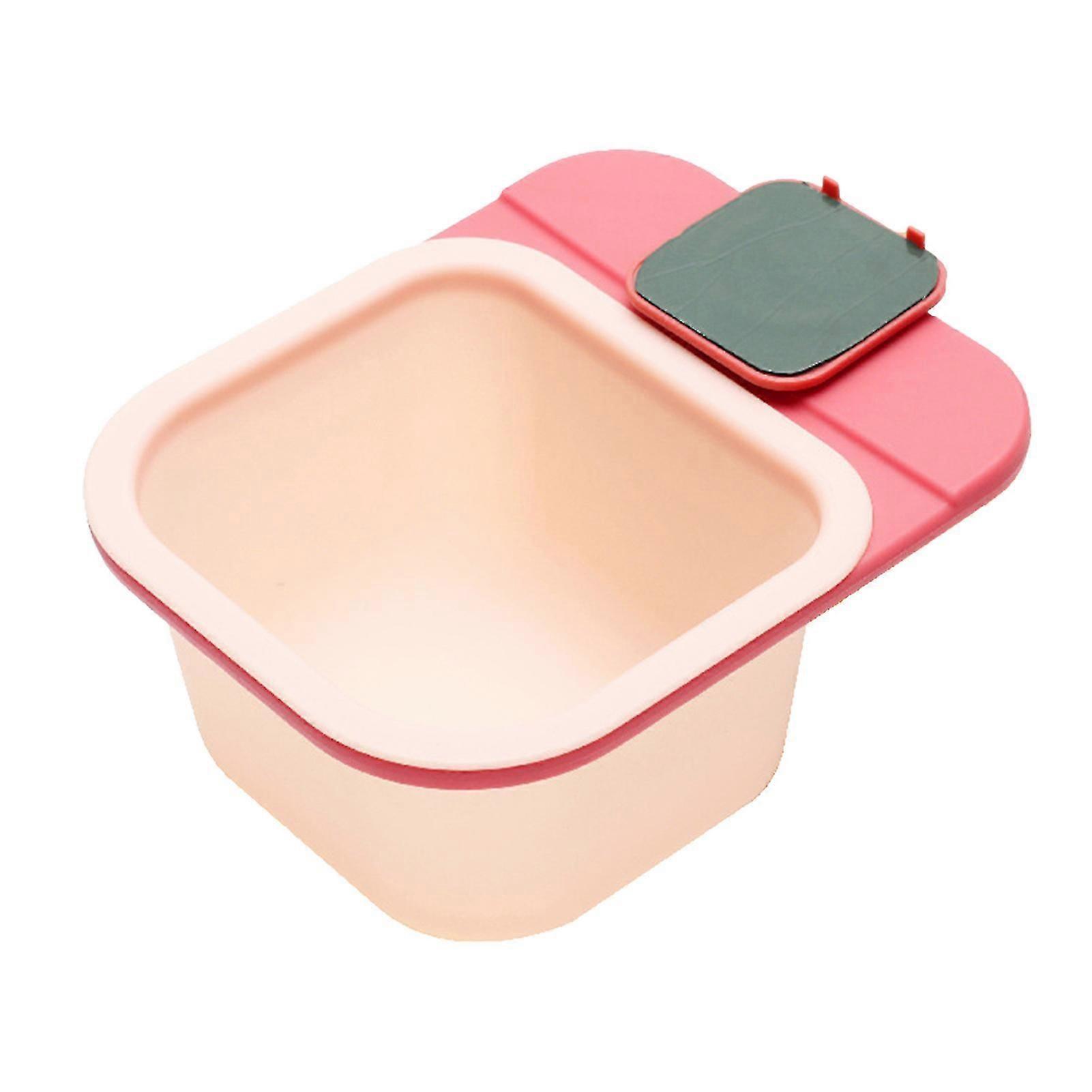 Waste Bin Convenient Easy Assembly Space Saving Under Table Rotating Sundries Tray For Kitchen