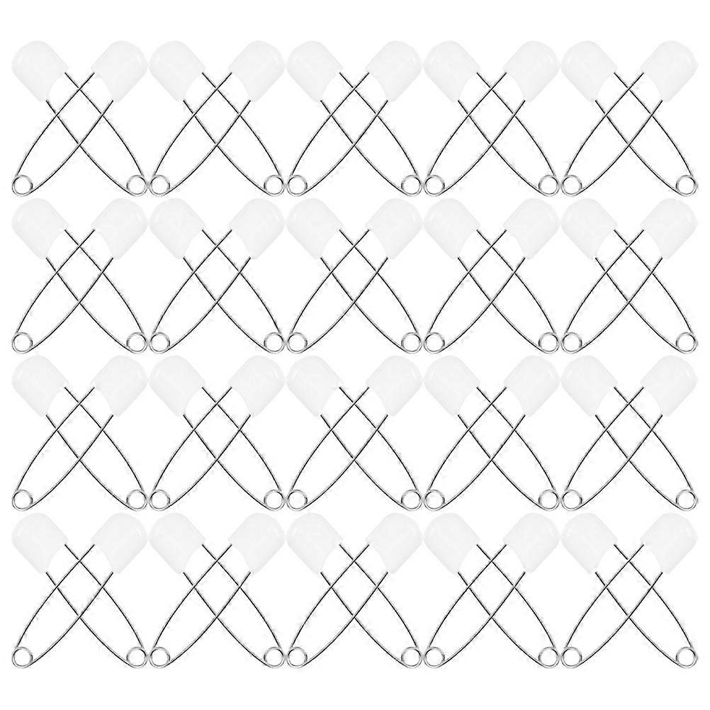 Cloth Diaper Fasteners 60Pcs Baby Brooch Pins For Infant Clothes Lightweight And Portable Safety Locking Accessories
