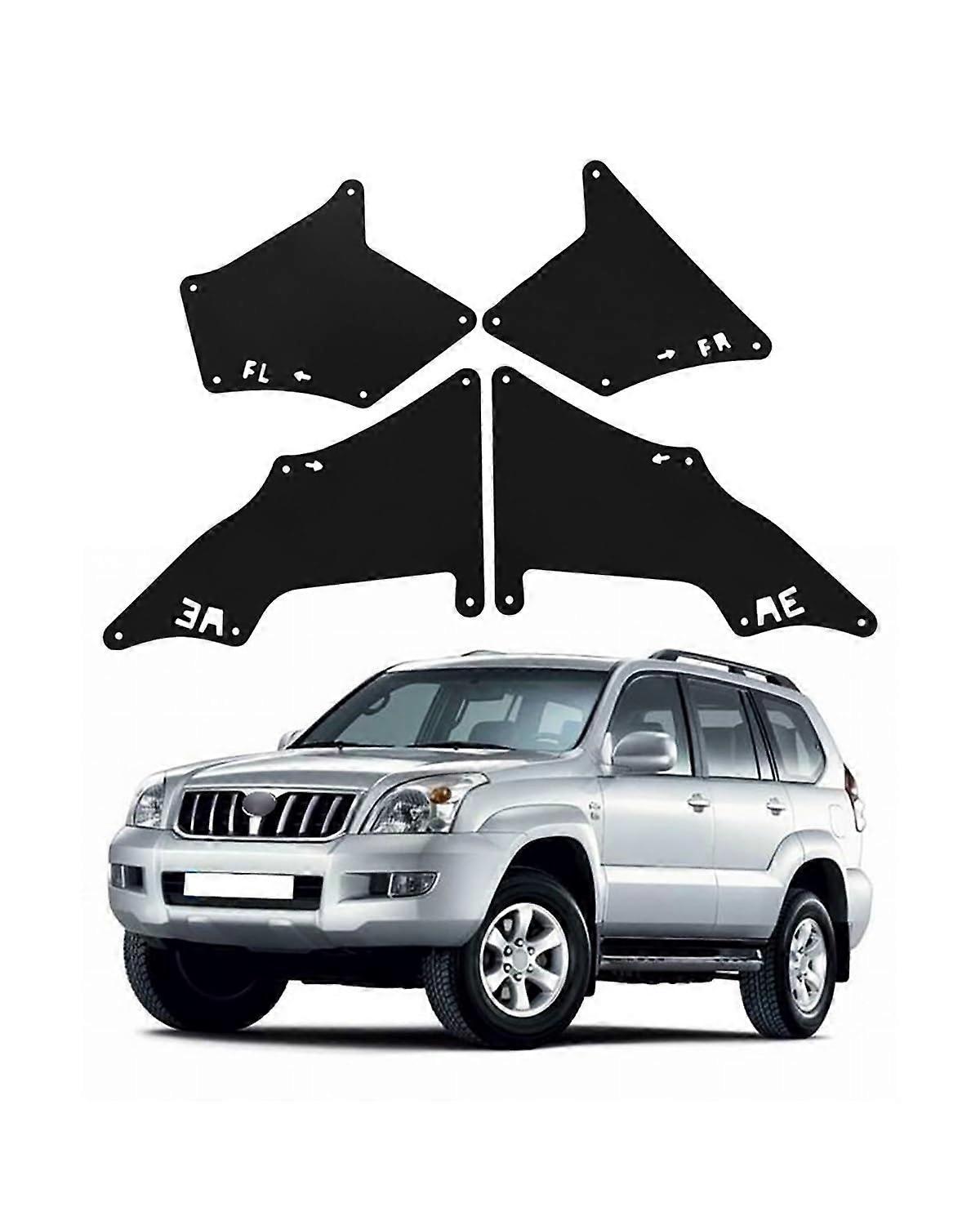 Mud Flaps Front Splash Guards for Toyota Prado 20032017 2700 4000 Rubber