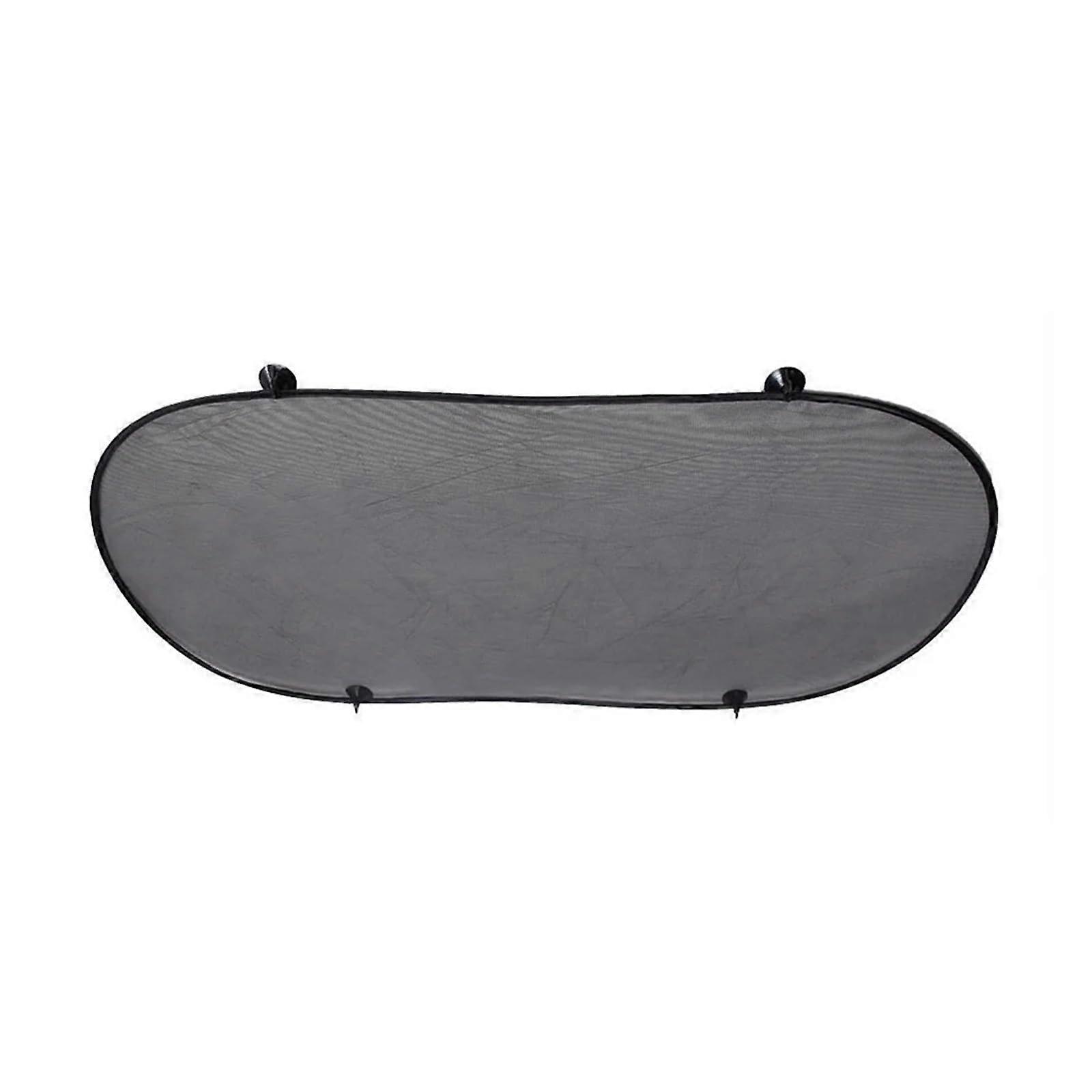 Car Sun Visor with UV Protection and Heat Insulation Adjustable Back Window Mesh Shade (1pc)