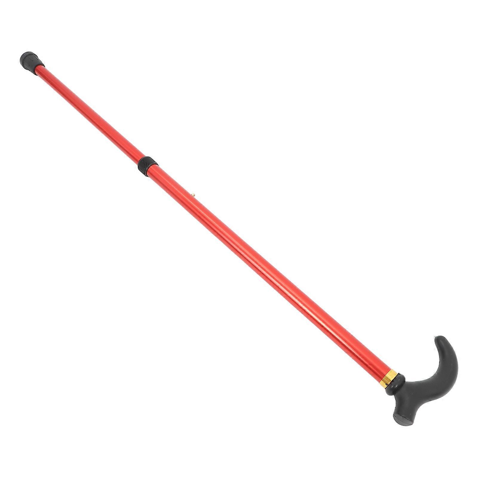 Aluminum Alloy Walking Stick for Walking Use with Adjustable Height 2 Section Cane