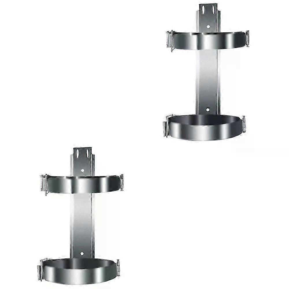 Fire Extinguisher Wall Mount Bracket, 2 Count - Office Holder Hanger