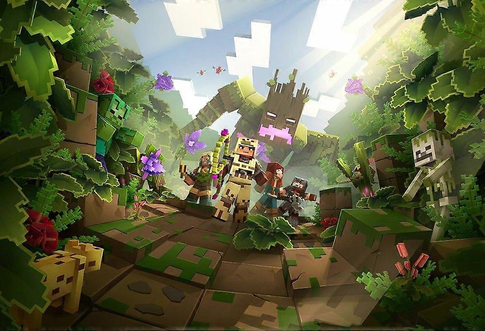 Minecraft Jigsaw Puzzle Brain Teaser QT 1418