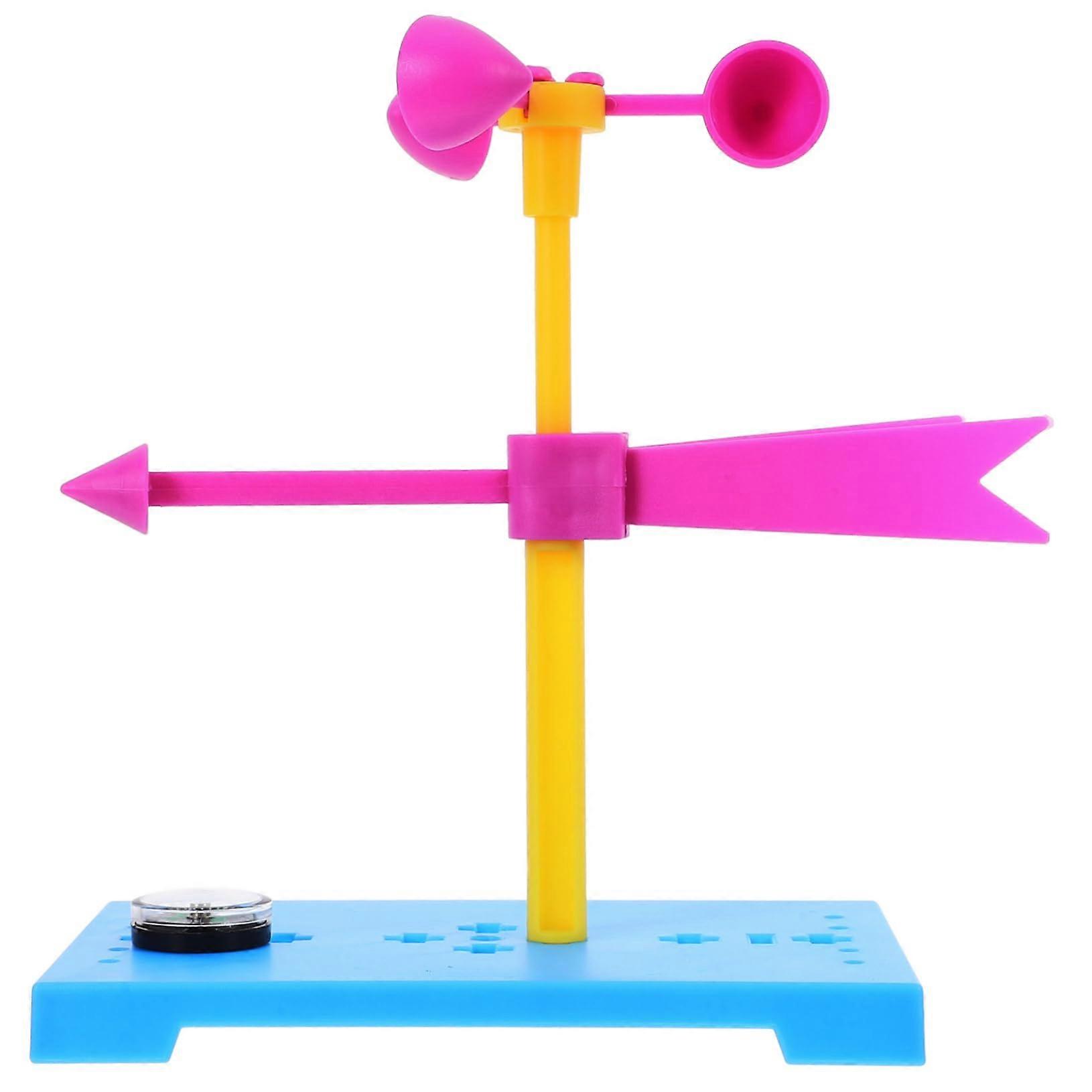 Educational Weather Station Kit with Wind Vane for Classroom Science Experiments and Learning