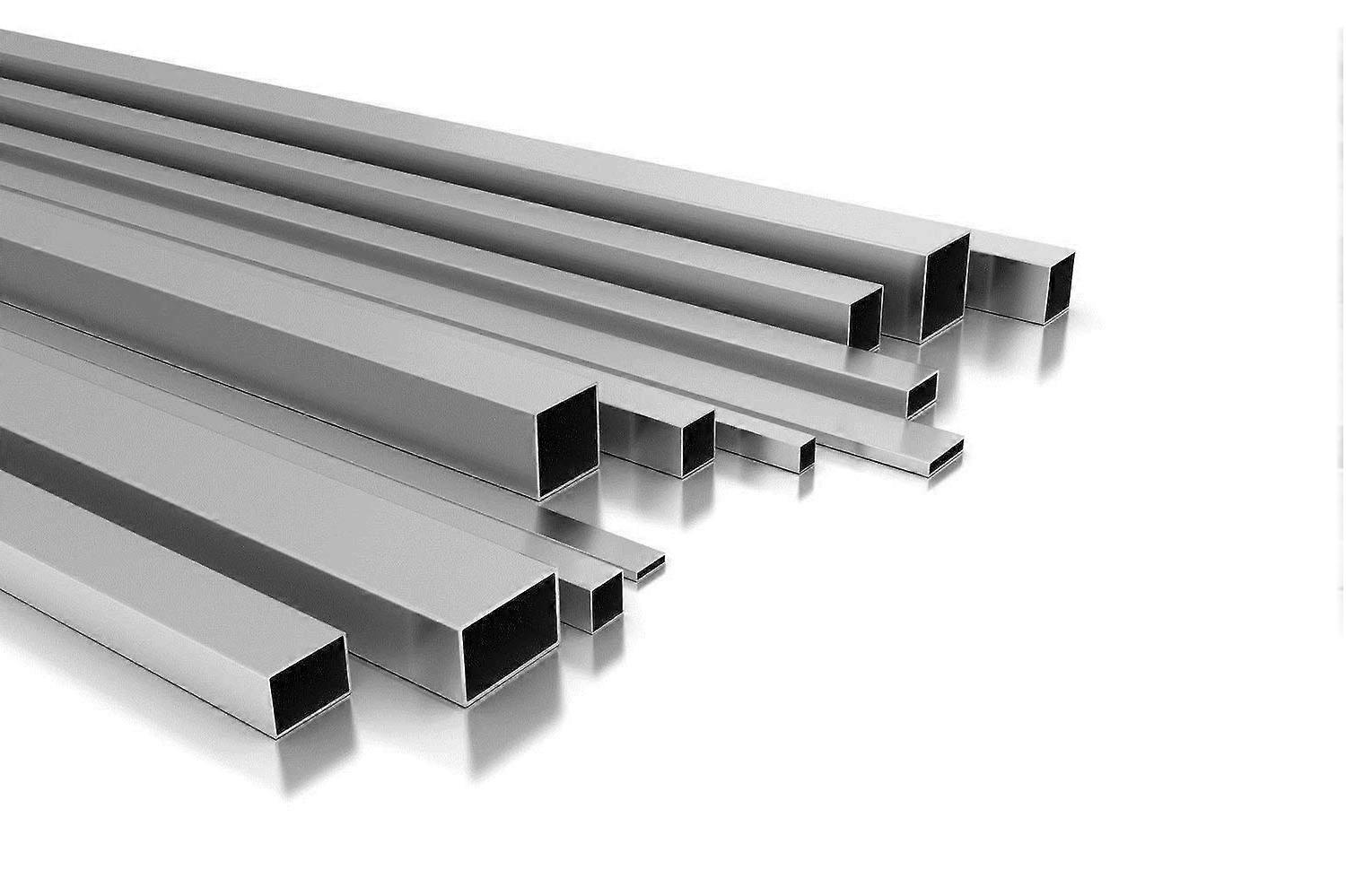 40x40mm Aluminum Square Tube 2m, Durable Rectangular Profile 3mm and 4mm Wall Options