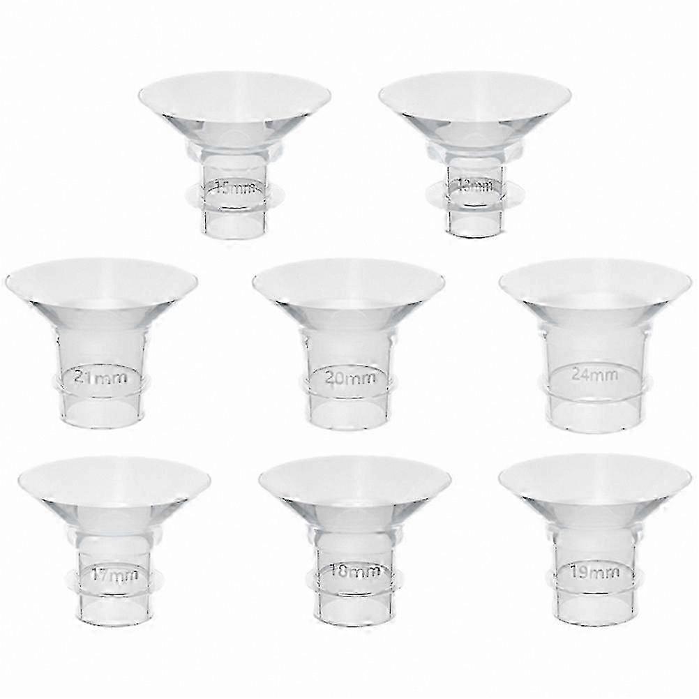8 Pcs Silicone Breast Pump Flange Inserts for Replacement