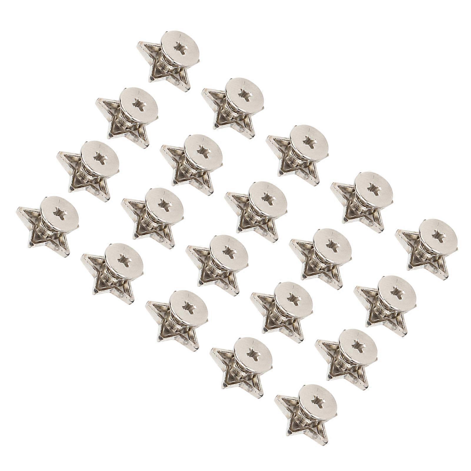 Button Star Clothes DIY 20Pcs Rivet Decoration Shoes Stud Accessories Shape