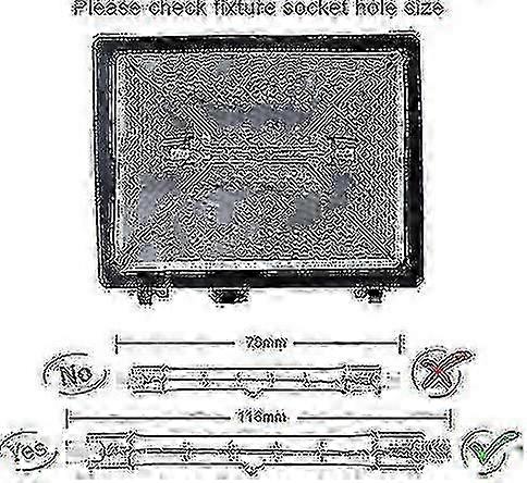 Emergency Car Strobe Light LED Rotating Beacon - Orange Blue Red Traffic Warning Flash Light