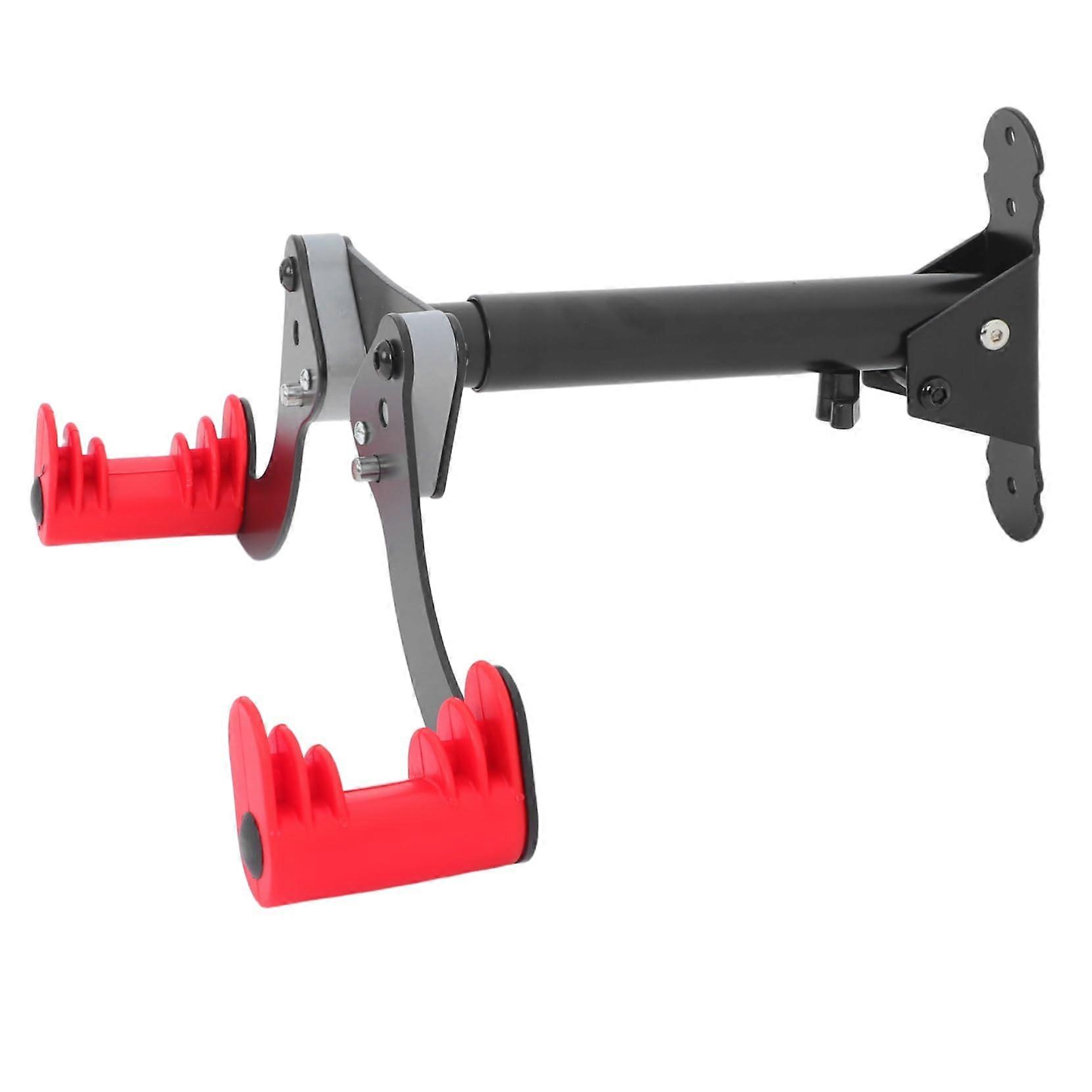 Adjustable Bike Wall Mount Rack for Mountain and Road Bikes, Space Saving Horizontal Garage Storage