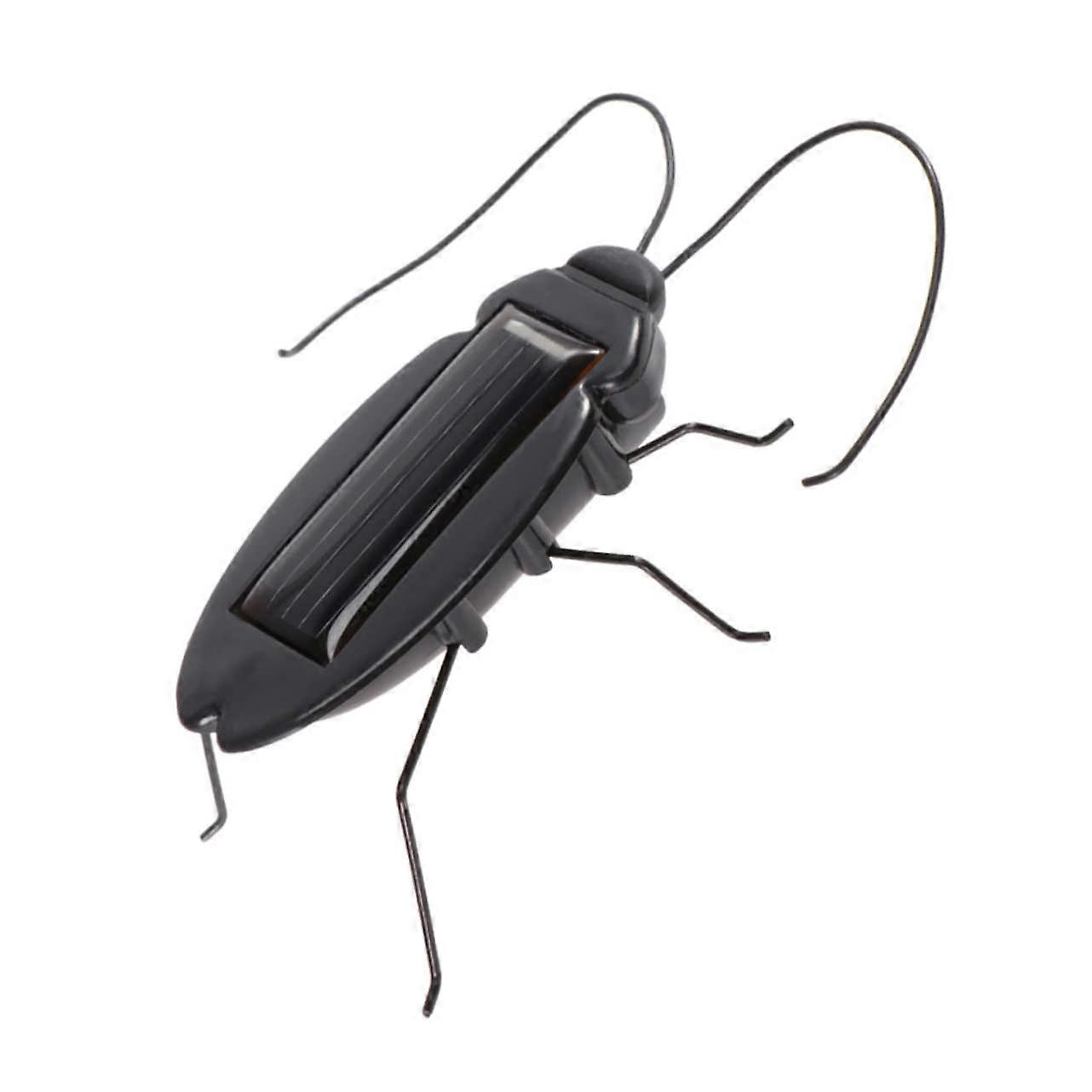 Solar Powered Educational Toy with Realistic Crawling Action, Mini Roach Model for Kids STEM Learning