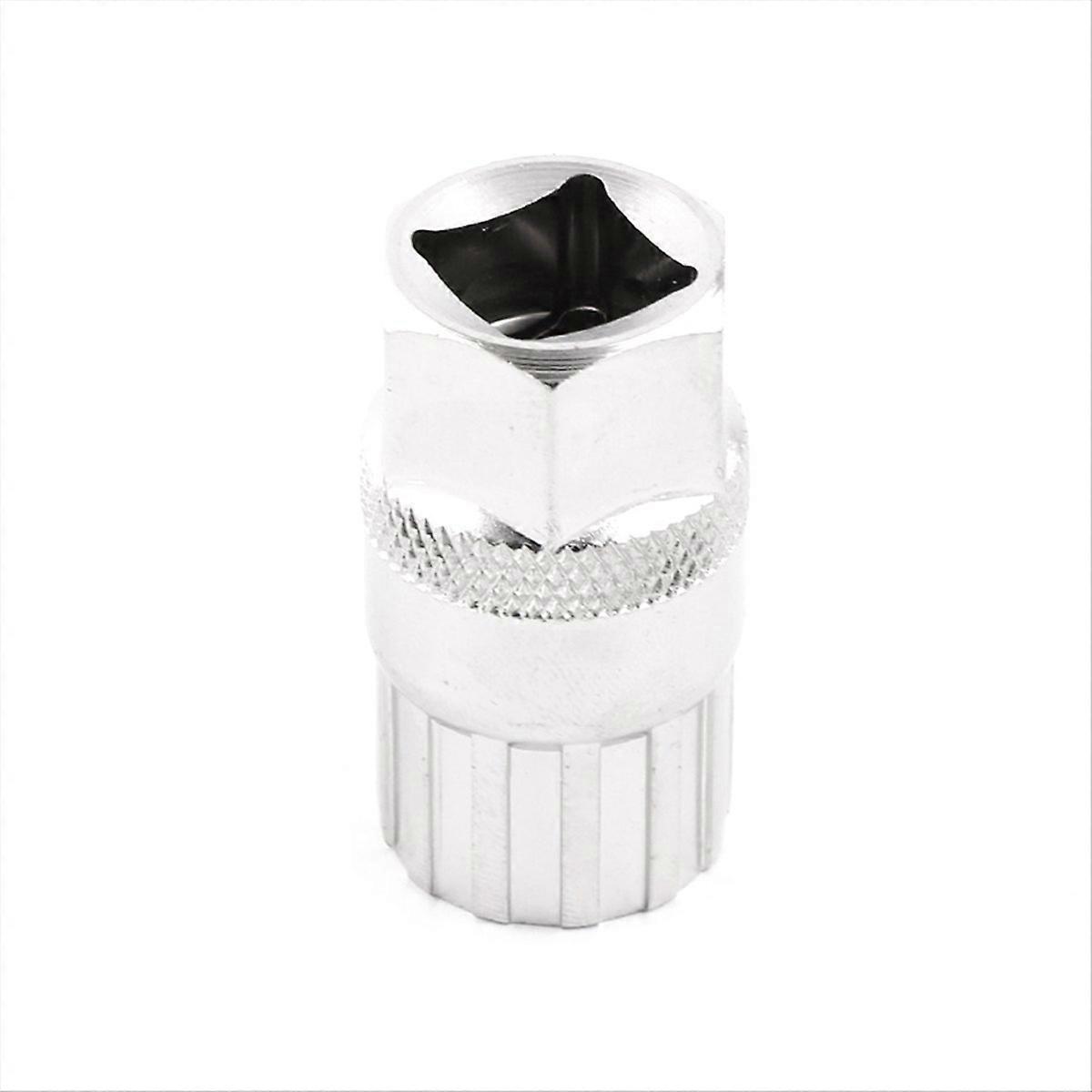 Bicycle Cassette Flywheel Lockring Removal Tool Silver