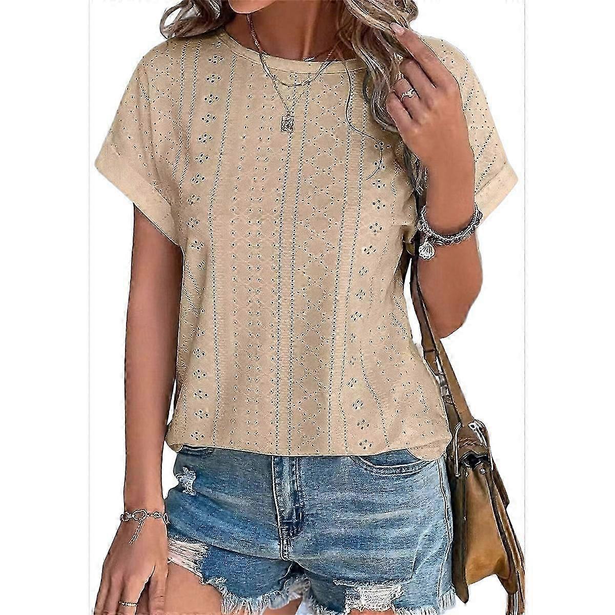 Womens Short Sleeve Tops XXL