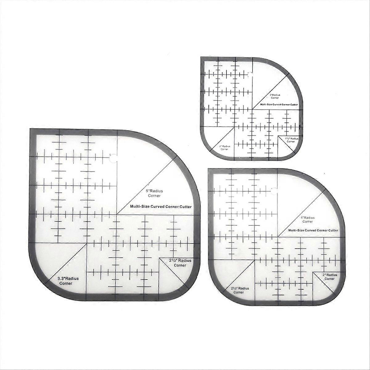 Curved Corner Cutter
Sewing Ruler