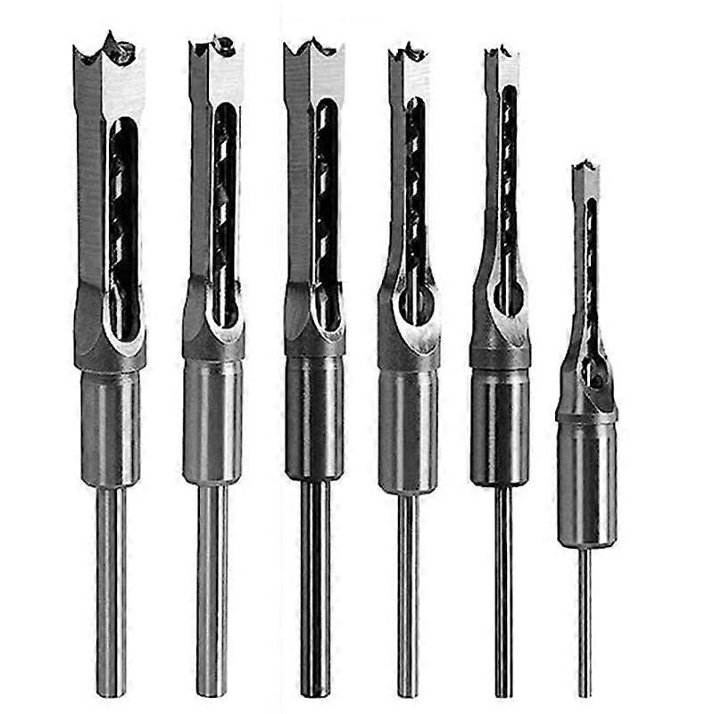 Square Drill Chisel Carpentry Open Mortise Mortise Hole Reaming Tool