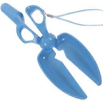 Pet Pooper Scissors Shape Pickup Clip for Poop Pickup Tool 1Pcs
