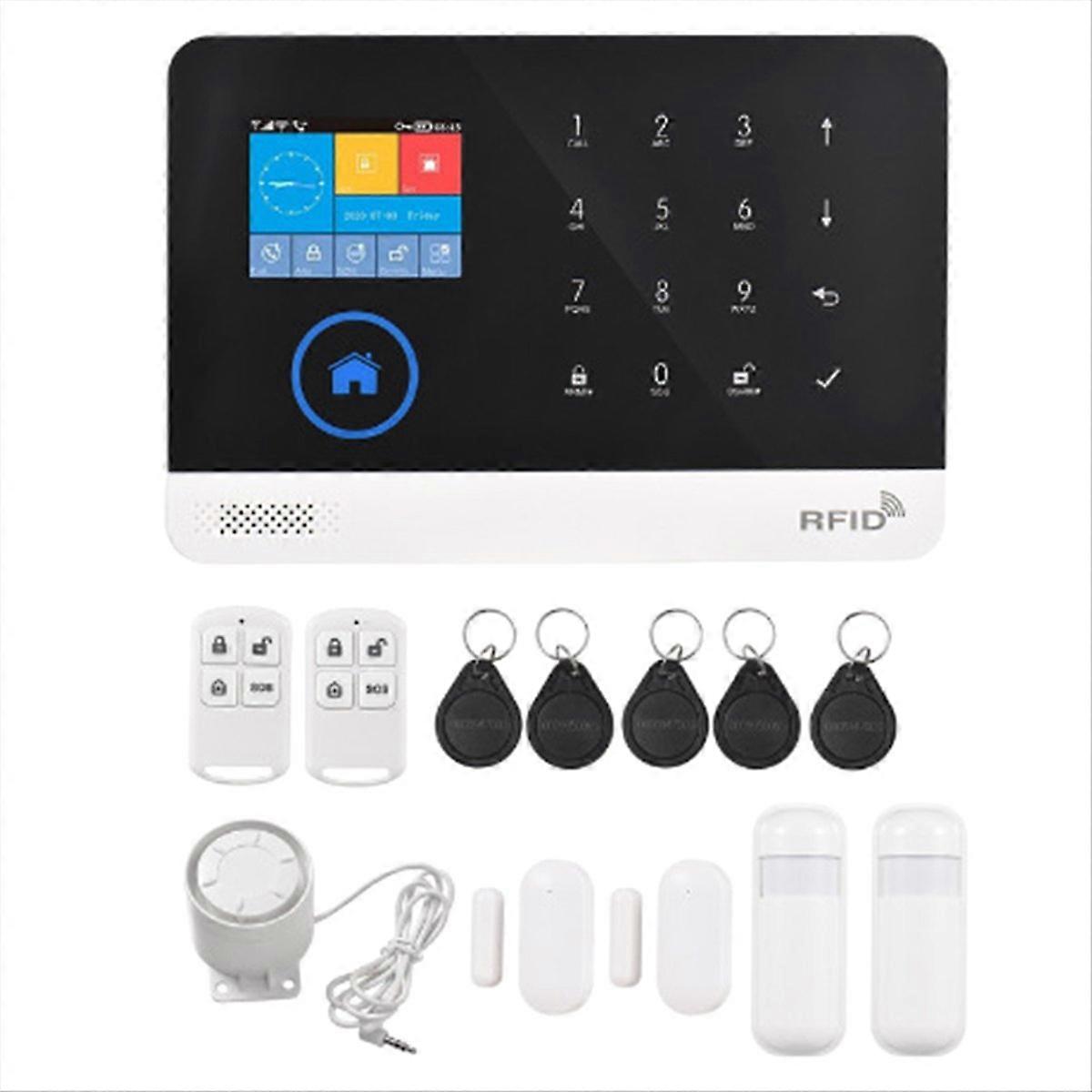Alarm System For Home Burglar Security Smart App Work US Plug