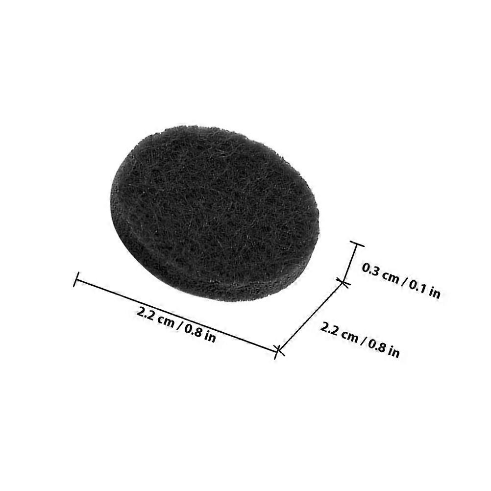 Oil Pad Cotton Round for Aromatherapy Diffuser 50Pcs Black Set