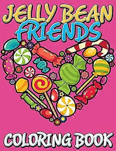 Jelly Bean Friends Malbuch