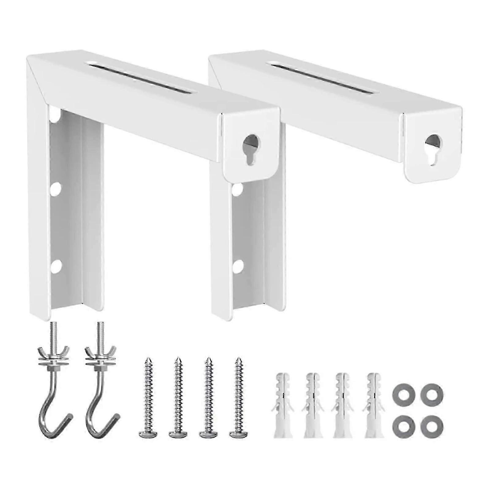 Projector Screen Wall Mount Universal Bracket For Projector Screen Adjustable Tilt Low Profile Edition 0316