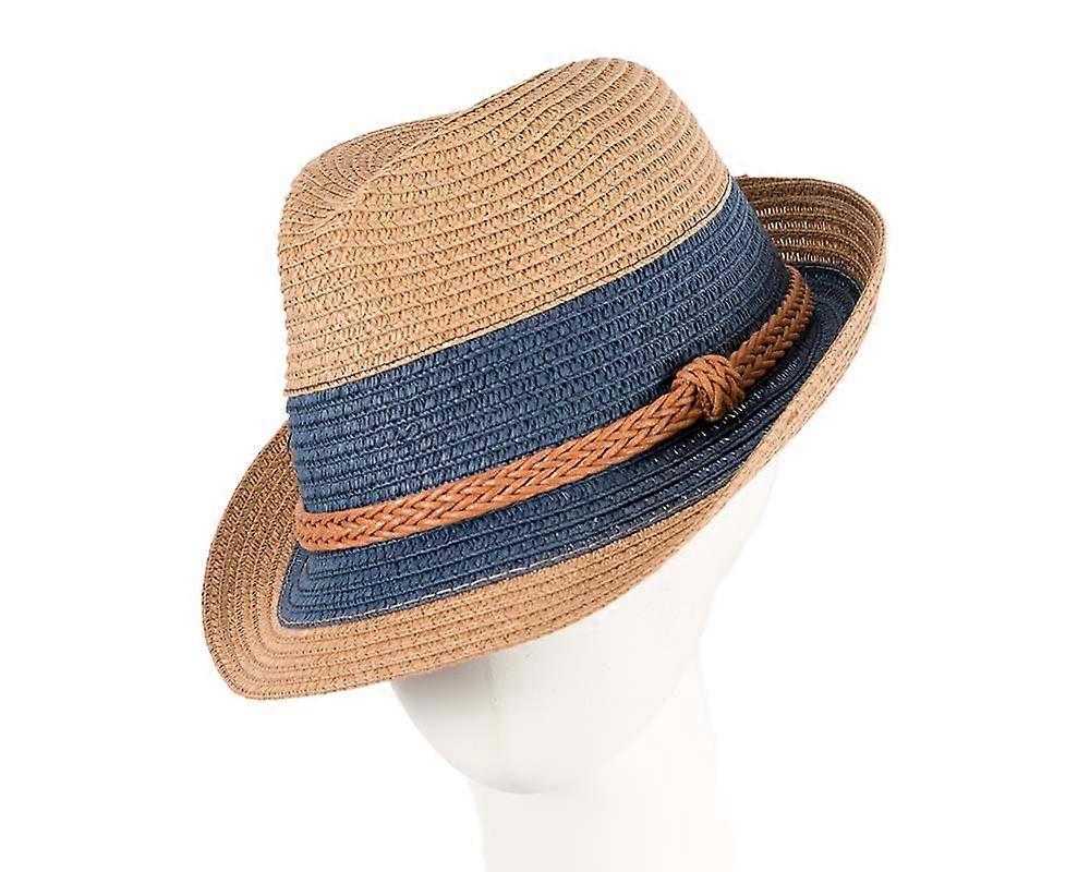 Multicolor Short Brim Fedora Hat M175N M175N
