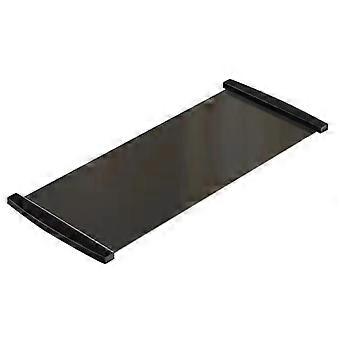 Slide Board Non Slip Sliding Mat Thickened nce Exercise Training Fitness Equipment for Home Shoe Covers and Tutorial 140x50cm Black