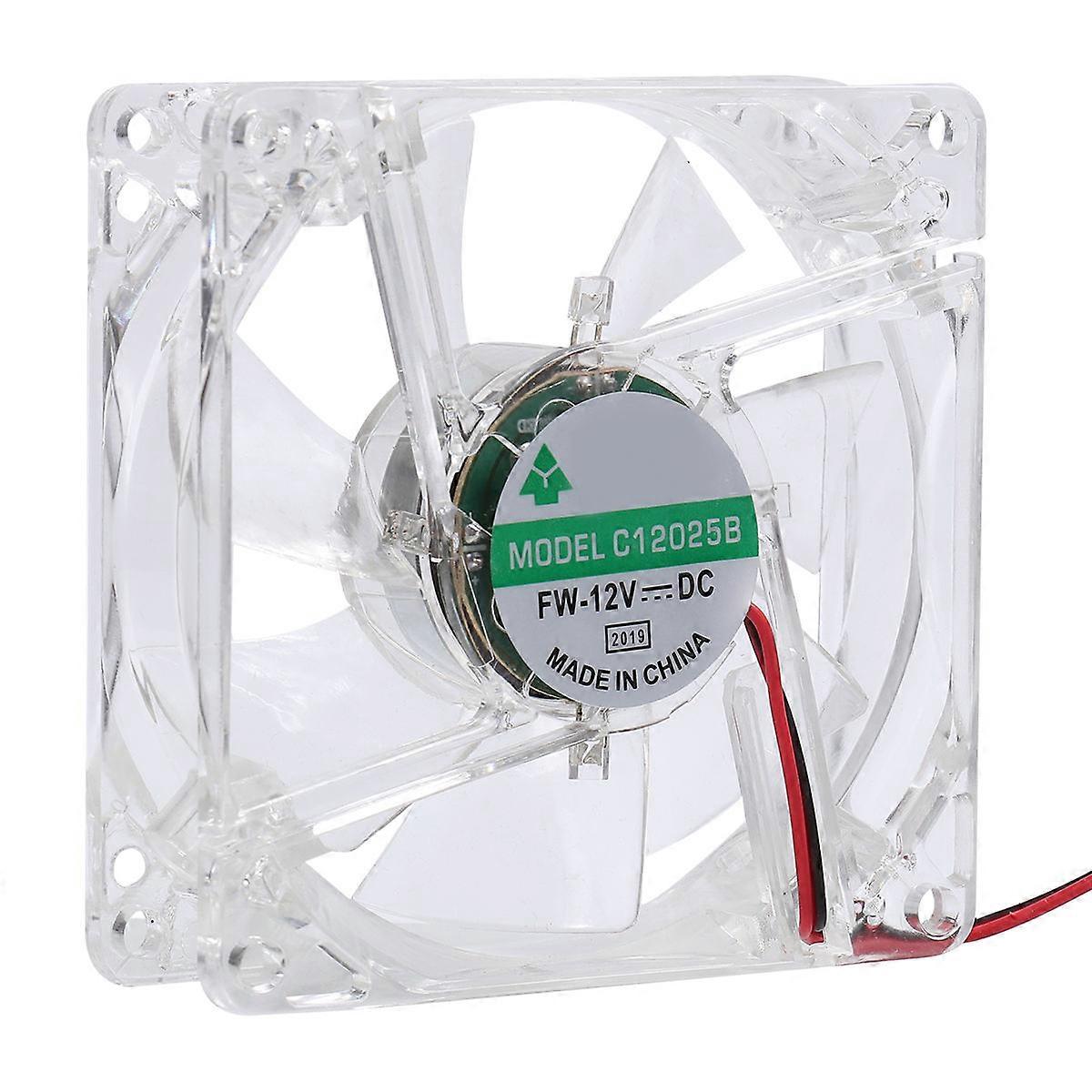 LED Fan Computer Case Fan Supports High Performance Cooling 1Pcs