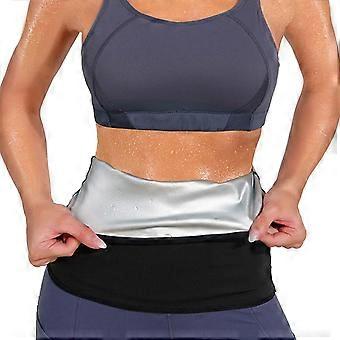 Men Women Neoprene Sauna Sweat Shaper Waist Trainer Slimming Fat Burner Belt