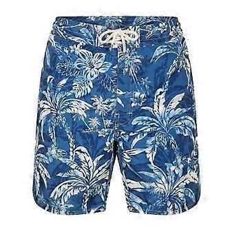 Ralph Lauren Herren Polo Badeshorts mit Palmenprint und lockerer Passform