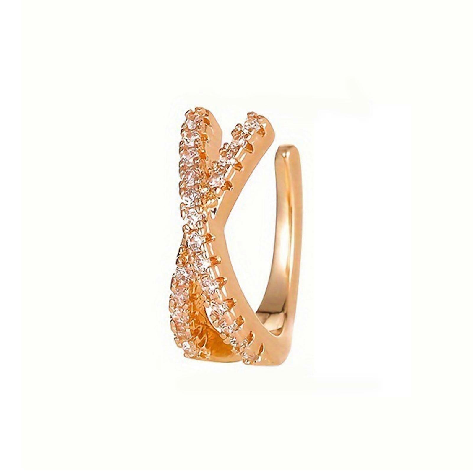 No Piercing Needed Ear Clip - Sparkling & Compact - for Gift & Commuting