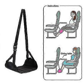 Portable Travel Airplane Foot Rest Made With Memory Foam Flight Hammock