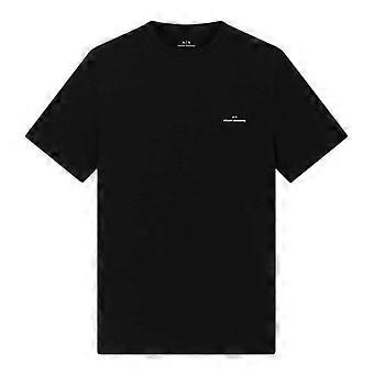 T-shirt da uomo Armani Exchange con logo in rilievo.