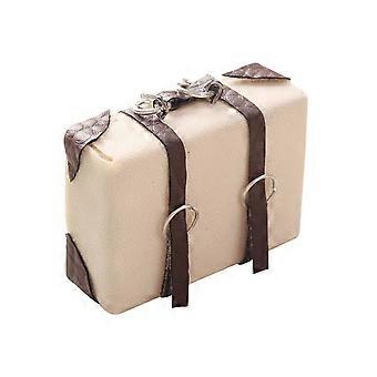 1/12 Dollhouse Suitcase Model Realistic Looking High Reduction Miniature Handbag Luggage Box Dollhouse Decoration
