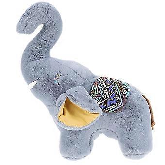 Grey Plush Elephant Toy for Kids Cute Stuffed Animal Toy