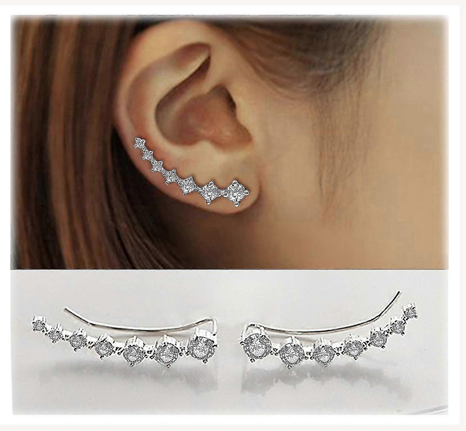 Ear clip-(silver-925 silver)