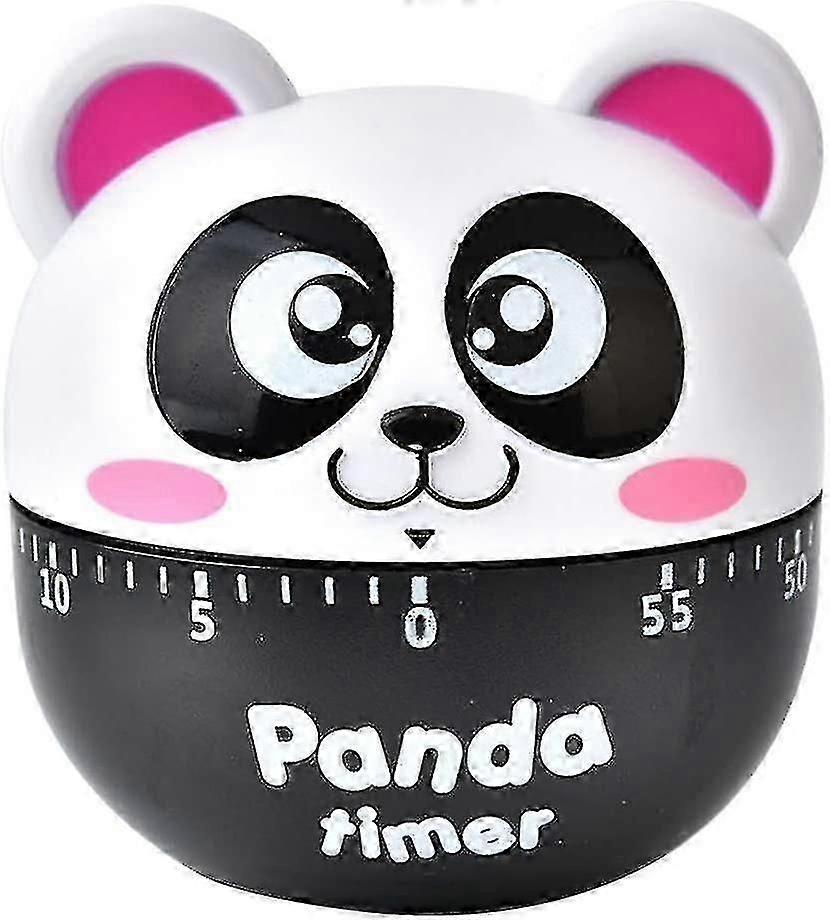 Kitchen Egg Timer Cute Classroom Timer Panda Shaped Mechanical Kitchen Baking 26-27