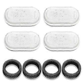 8pcs Cat Fountain Filters Dog Fountain Filter Replacement For 67oz/2l Pet Fountain Stai