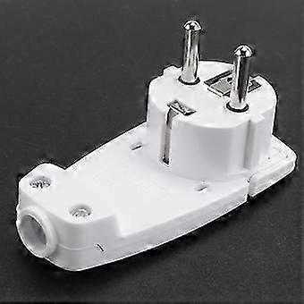 2pcs Schuko Angled Plug Flat, Schuko Flat Plug 250 V (16 A), Schuko Plug, Schuko Plug Flat, Eu Plug