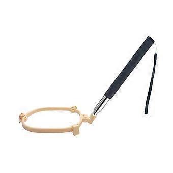 Hundavföringsrengöring Hopfällbar spade Bärbar 58 cm Förlängt handtag Kontaktfri lösning för utomhuspromenader i parken, resor