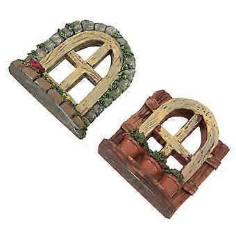 Aquarium Ornament Micro House DIY Model for Fish Tank 2Pcs Accessory
